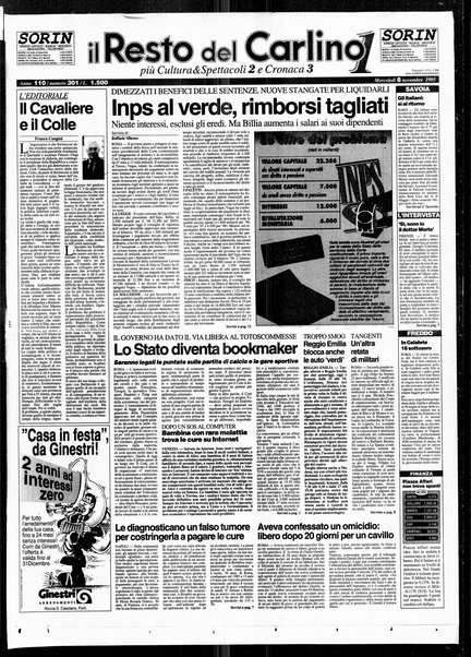 Il Resto del Carlino : giornale dell'Emilia